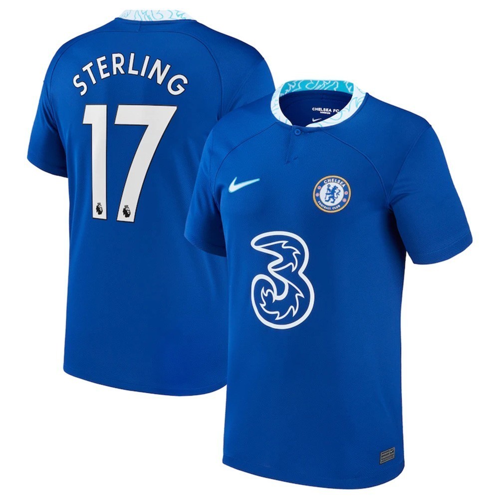 MAILLOT CHELSEA DOMICILE STERLING 2022-2023 MAILLOT CHELSEA DOMICILE STERLING 2022-2023