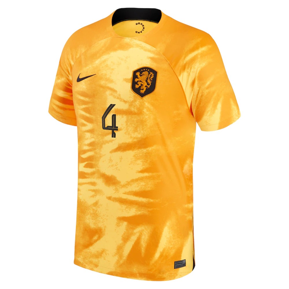 MAILLOT PAYS-BAS DOMICILE VIRGIL VAN DIJK 2022-2023 MAILLOT PAYS-BAS DOMICILE VIRGIL VAN DIJK 2022-2023