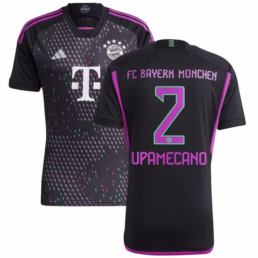 MAILLOT BAYERN MUNICH EXTERIEUR UPAMECANO 2023-2024 MAILLOT BAYERN MUNICH EXTERIEUR UPAMECANO 2023-2024
