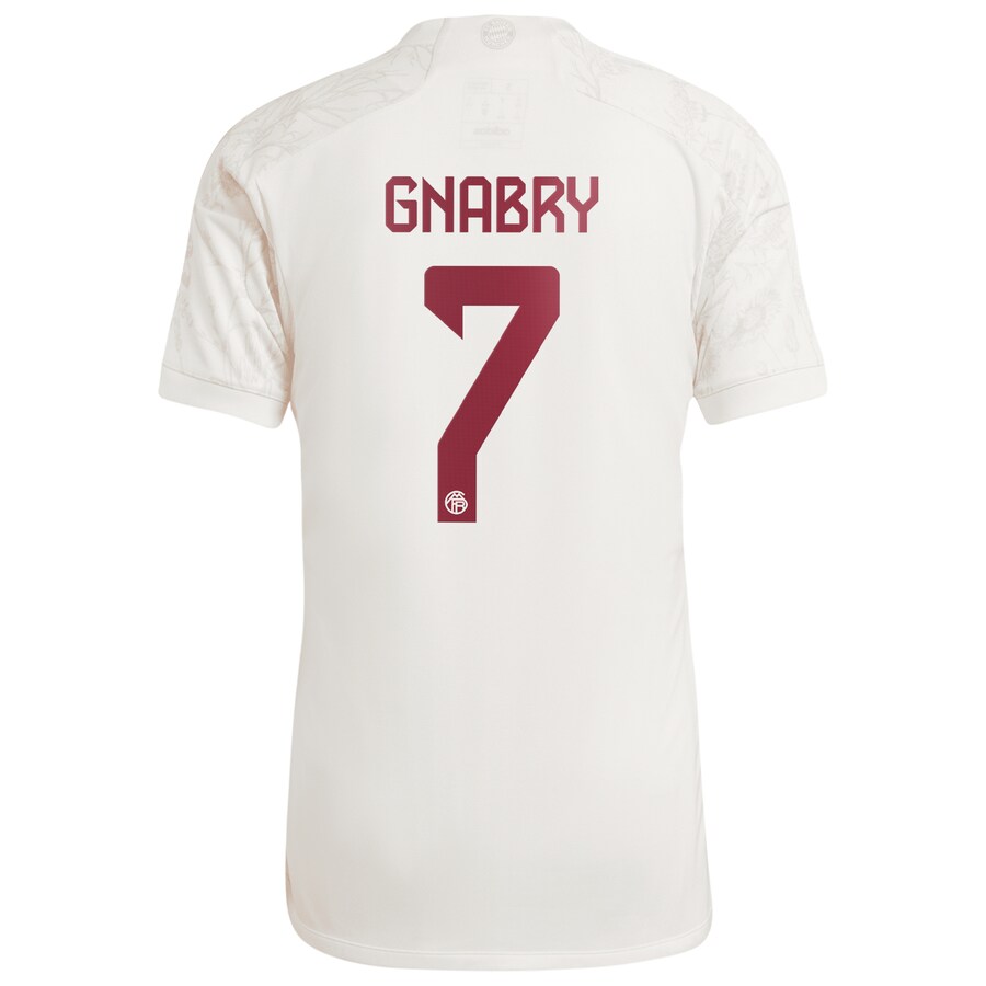 MAILLOT BAYERN MUNICH THIRD GNABRY 2023-2024 MAILLOT BAYERN MUNICH THIRD GNABRY 2023-2024