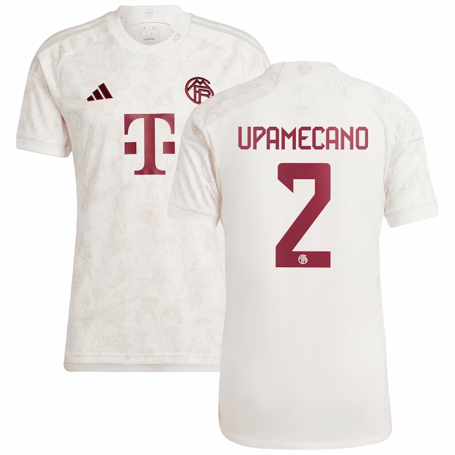 MAILLOT BAYERN MUNICH THIRD UPAMECANO 2023-2024 MAILLOT BAYERN MUNICH THIRD UPAMECANO 2023-2024