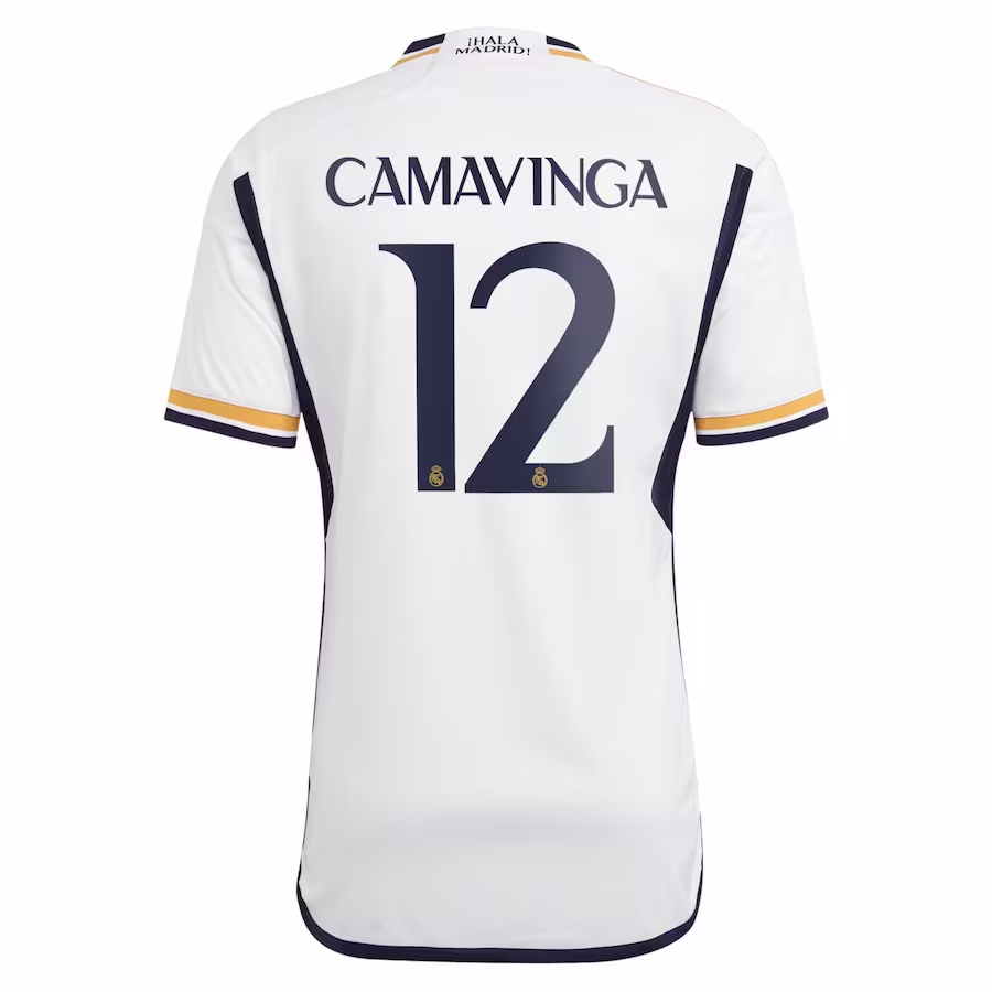 MAILLOT REAL MADRID DOMICILE CAMAVINGA 2023-2024 MAILLOT REAL MADRID DOMICILE CAMAVINGA 2023-2024