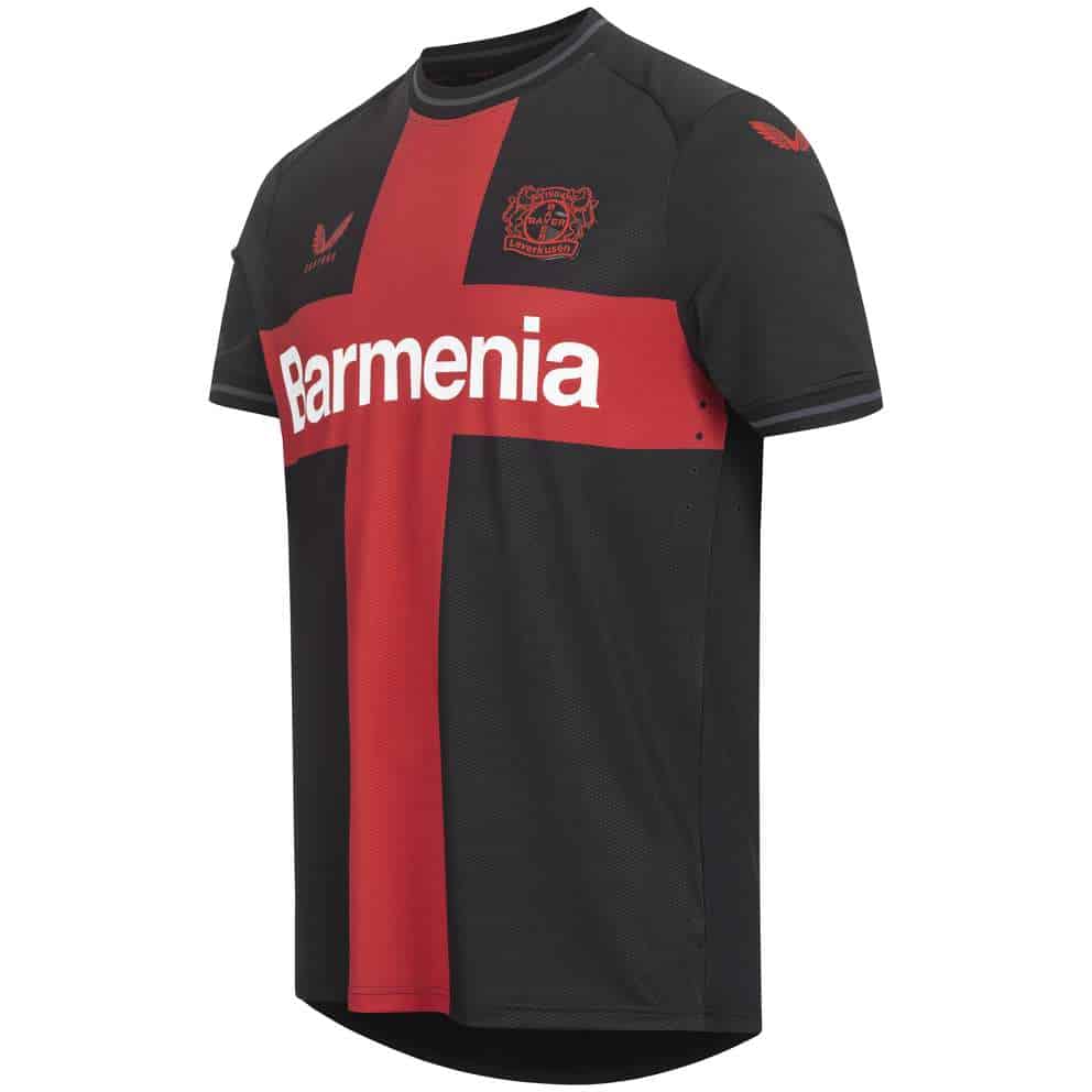 MAILLOT BAYER LEVERKUSEN DOMICILE SAISON 2023-2024 MAILLOT BAYER LEVERKUSEN DOMICILE SAISON 2023-2024