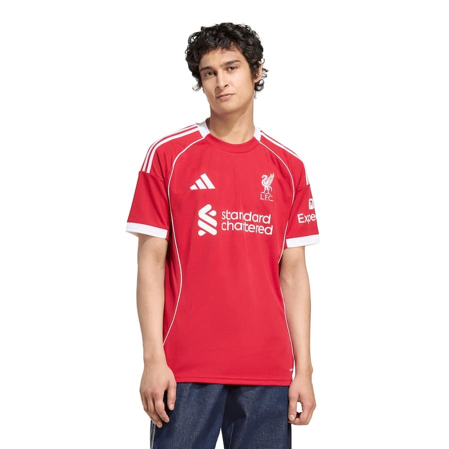 MAILLOT LIVERPOOL DOMICILE SAISON 2025-2026 MAILLOT LIVERPOOL DOMICILE SAISON 2025-2026