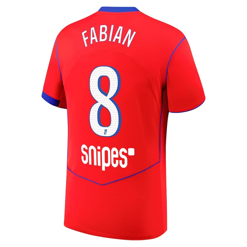 MAILLOT PSG THIRD FABIAN RUIZ SAISON 2025-2026