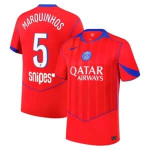MAILLOT PSG THIRD MARQUINHOS SAISON 2025-2026
