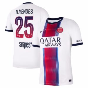 MAILLOT PSG EXTERIEUR NUNO MENDES 2026-2027